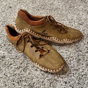 Salkin‎ USA Italian Leather Men's Walking Lace Up Shoes EU 48 US 14